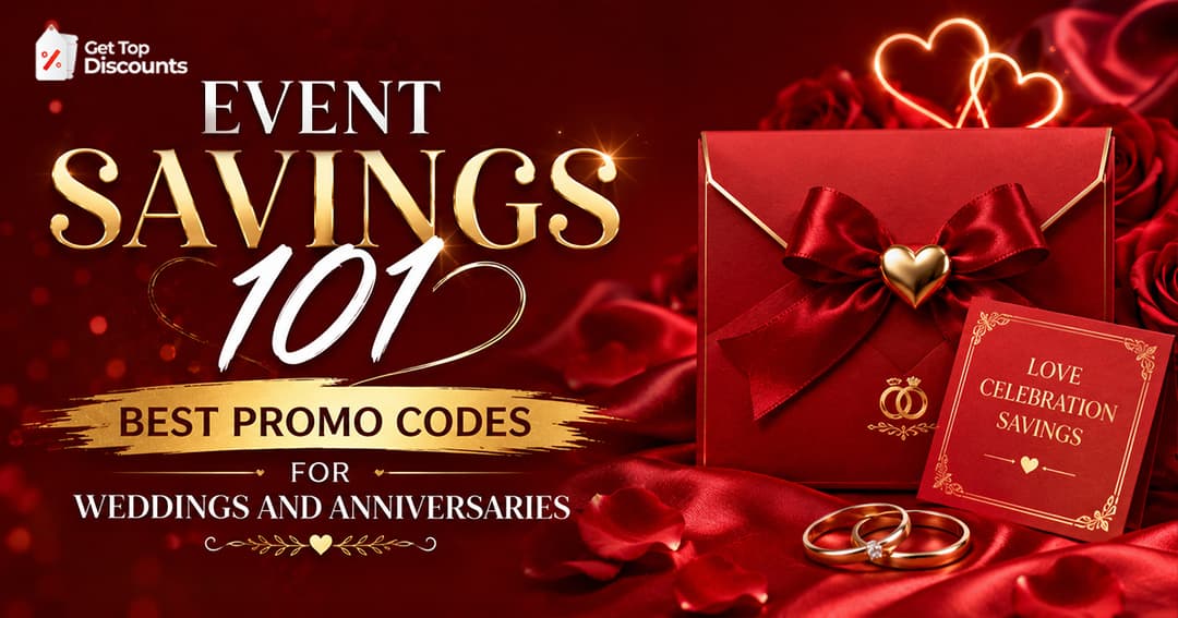 Event Savings 101: Best Promo Codes for Weddings and Anniversaries image